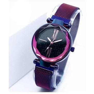 PA JAM TANGAN WANITA ANALOG RANTAI MAGNET MURAH QUARTZ KOREA FASHION IMPORT PASIR ZM013