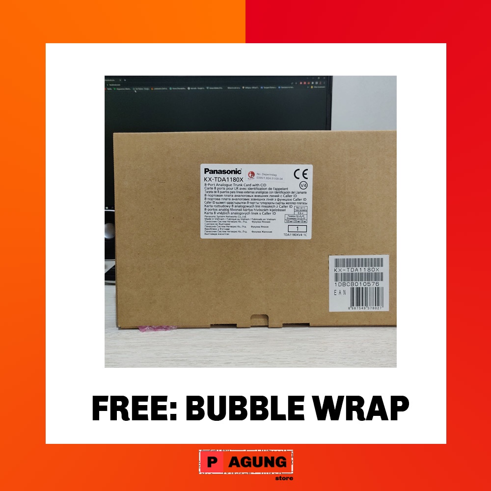 Card PABX Panasonic KX-TDA1180XJ / KX TDA 1180 / TDA1180
