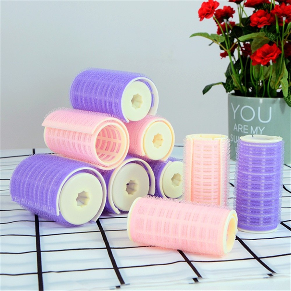 1pc Klip Poni Rambut Bahan Plastik Dengan Perekat