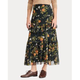 rok panjang floral