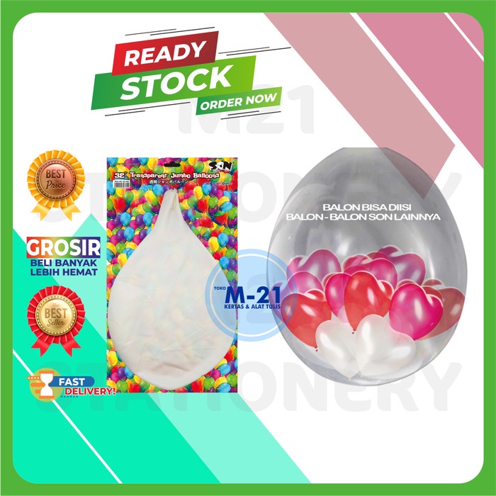 

Balon Jumbo BENING 32" SON GZ360
