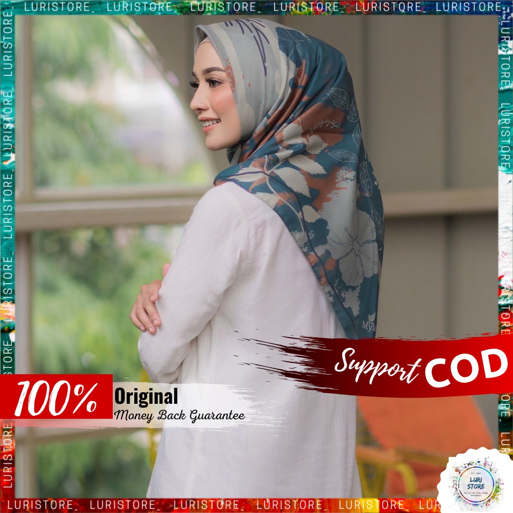 MYLADY HIJAB ORIGINAL HANUM Hijab Jilbab Jelbab Kerudung My Lady Ori Motif Terbaru