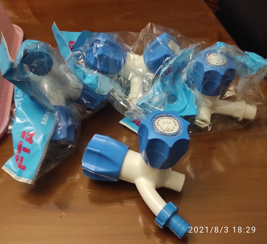 Keran Cabang Pvc 2/1 Inc .kran Cabang Plastik .kran Sower