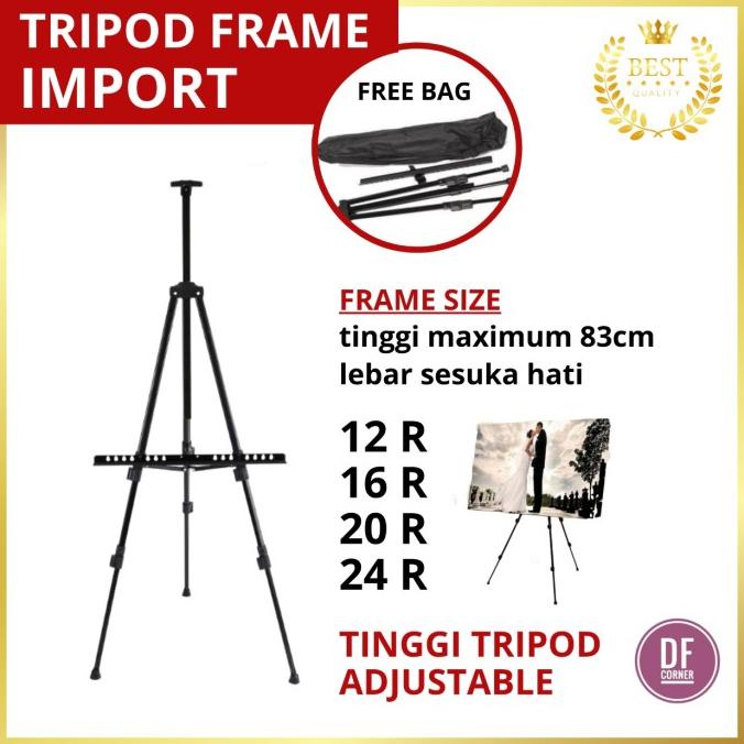 

Tripod Frame / Standing Display Foto / Tripod Lukis