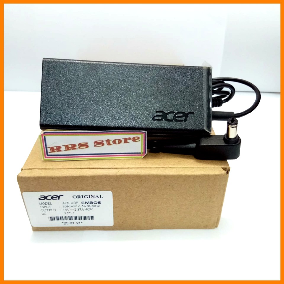Adaptor Charger Original Acer E11 ES1-111 E1-131 19V 2.37A (5.5mm 1.7mm) adaptor acer 45W
