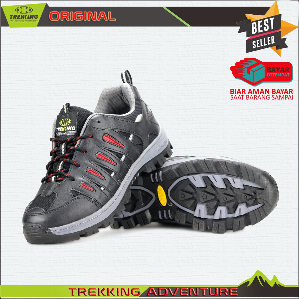 sepatu gunung pria / sepatu trekking tms 118