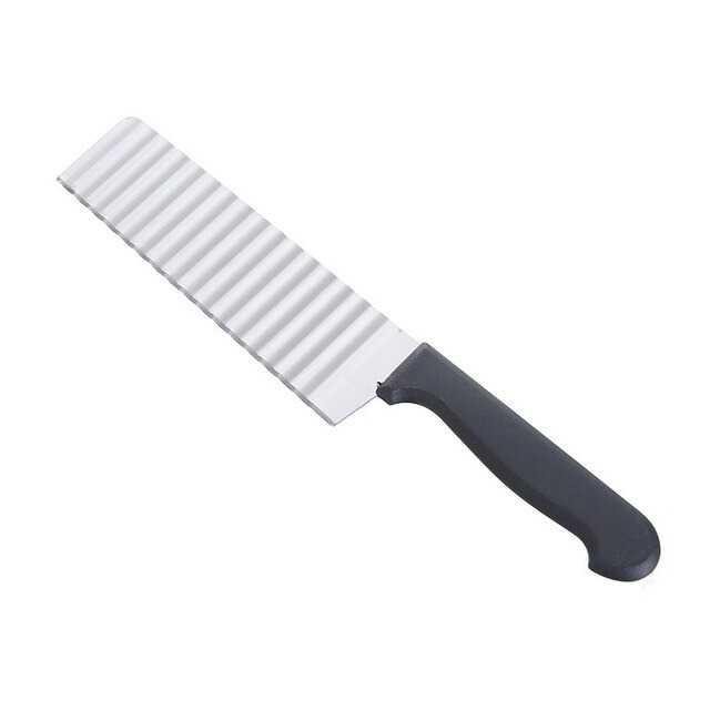 Alat Pemotong Kentang Potato Chip Slicer Stainless Steel - H031 - Black