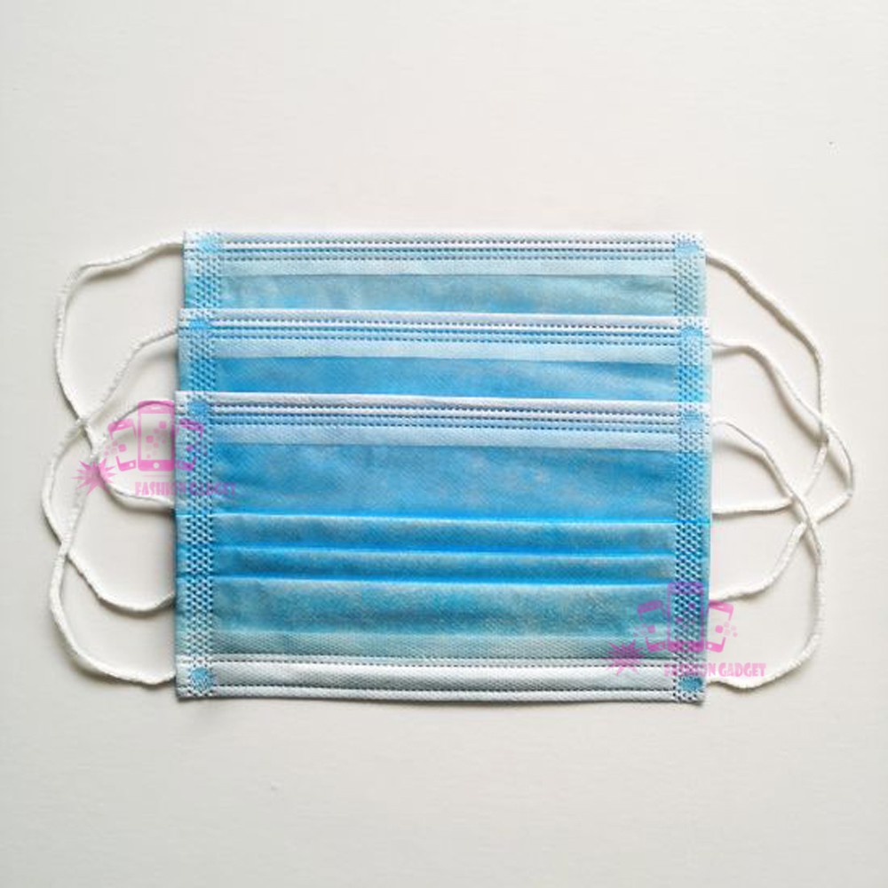 [1 BOX ISI 20] Masker Debu Surgical Mask Masker Medis Masker Anti Virus 3 ply 3ply EARLOOP EAR LOOP