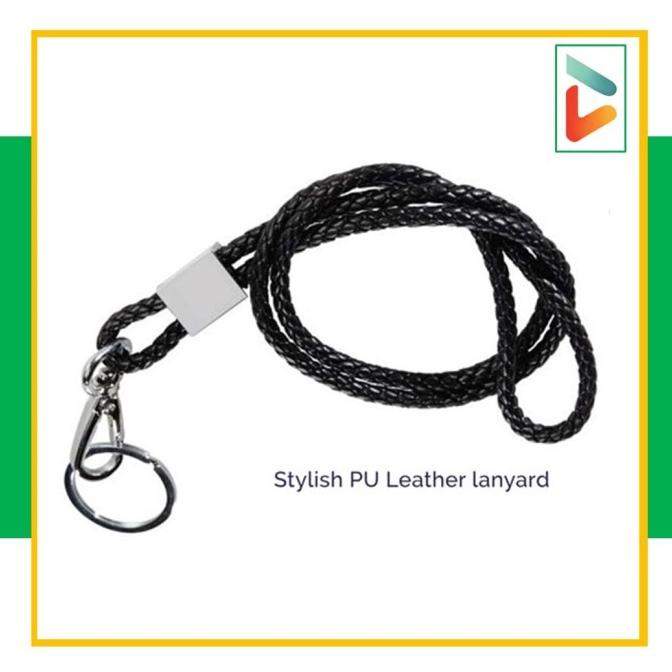 

READY COD Tali ID Lanyard ID PU - GRATIS LASER NAMA/BRAND PROMOKode 4396