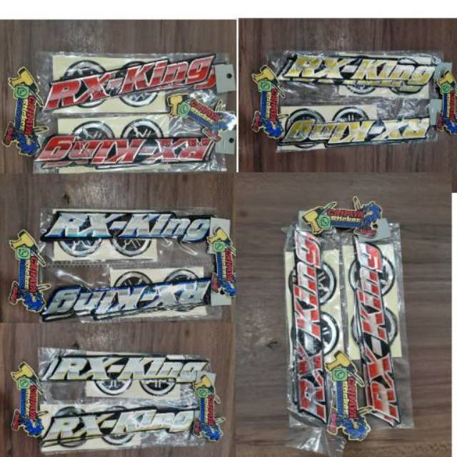 Emblem YAMAHA RX KING DAN YAMAHA GARPUTALA