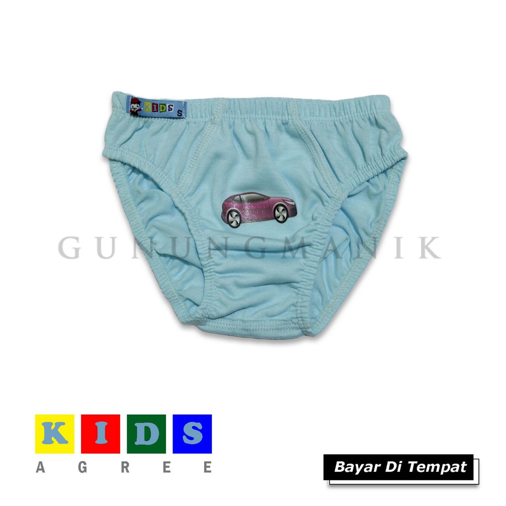 CELANA DALAM ANAK AGREE KIDS SIZE S.M.L BAHAN KATUN LEMBUT TERMURAH