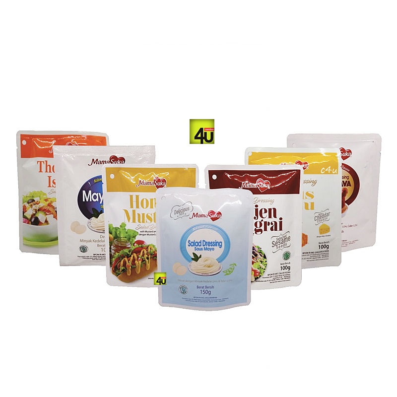 

Mamasuka - Salad Dressing and Mayonnaise - 100 gr SACHET