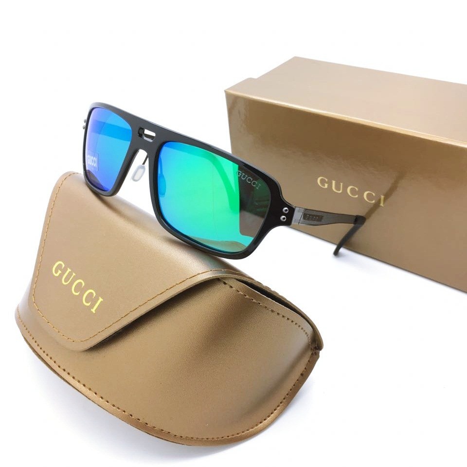 Kacamata / Sunglass Pria Wanita Gucci Am-3823 Fullset   Cairan