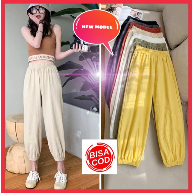 Jual CELANA BAGGY PANTS CELANA JOGGER WANITA CELANA MODEL BARU MURAH