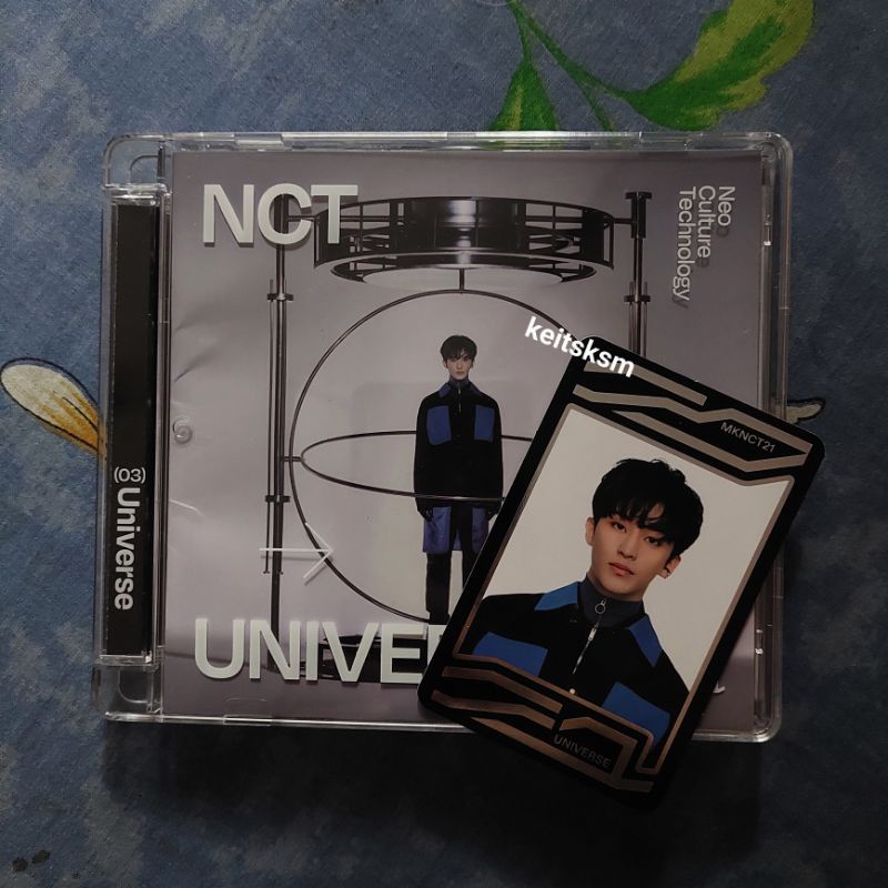 mark nct universe jewel + uc photocard