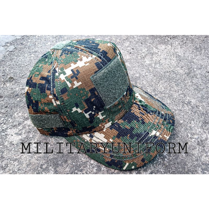 topi loreng marpat velcri