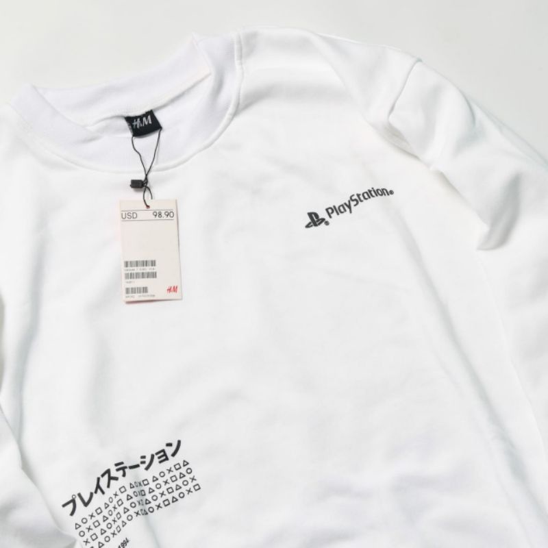 SWEATER CREWNECK NIKE PLAYSTATION X BALENCIAGA BY H&amp;M FULLTAG &amp; LEBEL