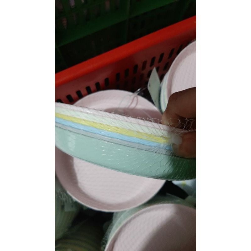 Piring Mangkok Gelas Sendok Garpu Pastel isi 6 pcs Piring Macaron Set Gelas Set Mangkok