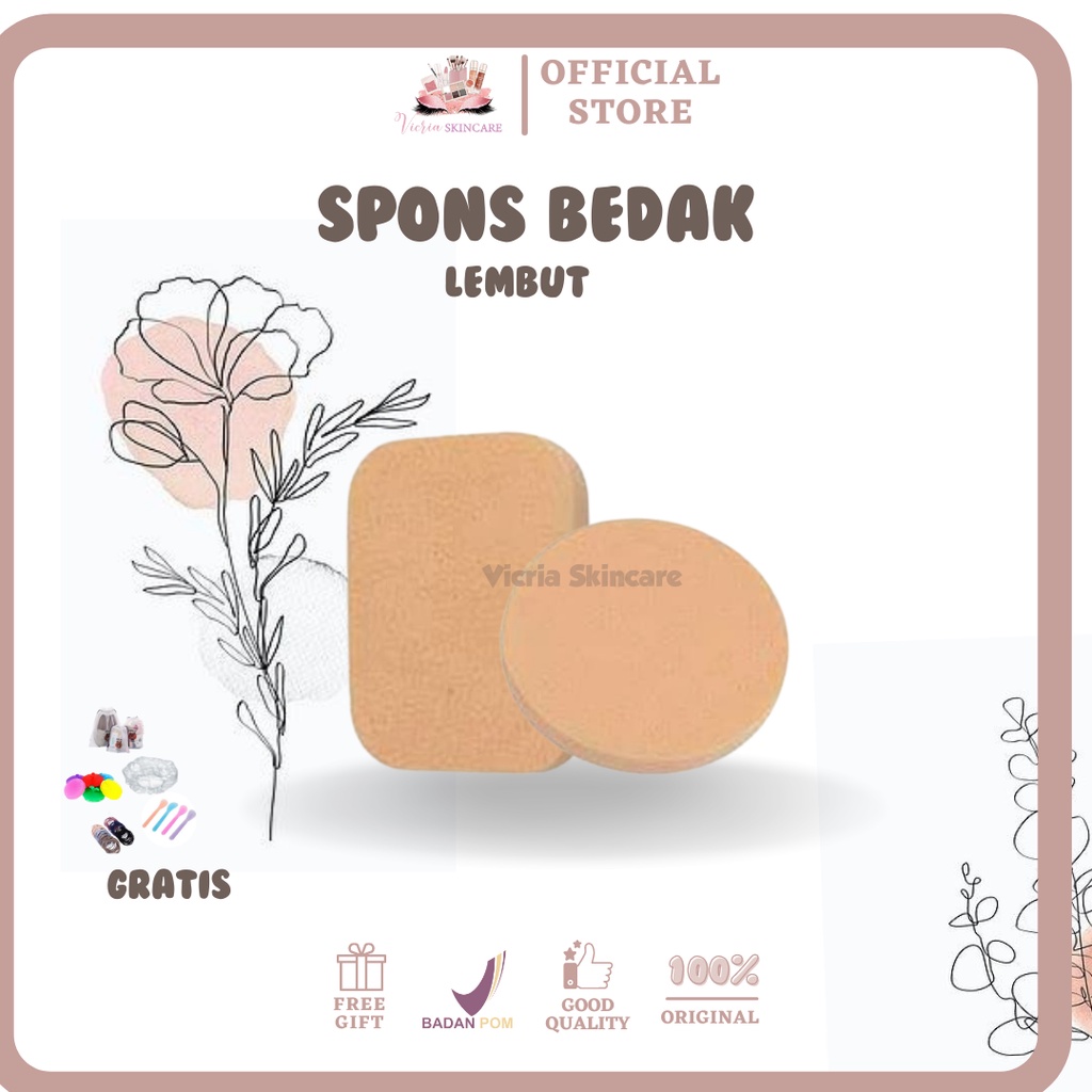 Spons bedak basah spons bedak lembut
