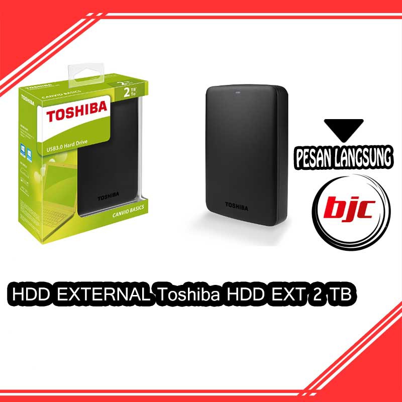 HDD EXTERNAL Toshiba HDD EXT 2 TB