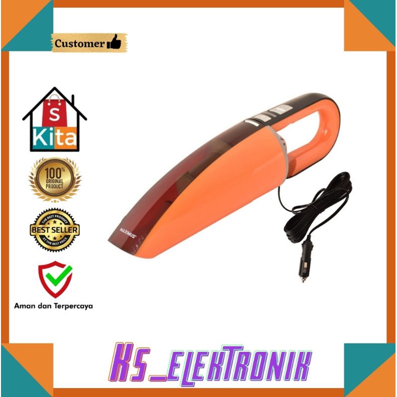 Maximus Vacum Cleaner Mobil Wet & Dry alat penghisap debu Mobil