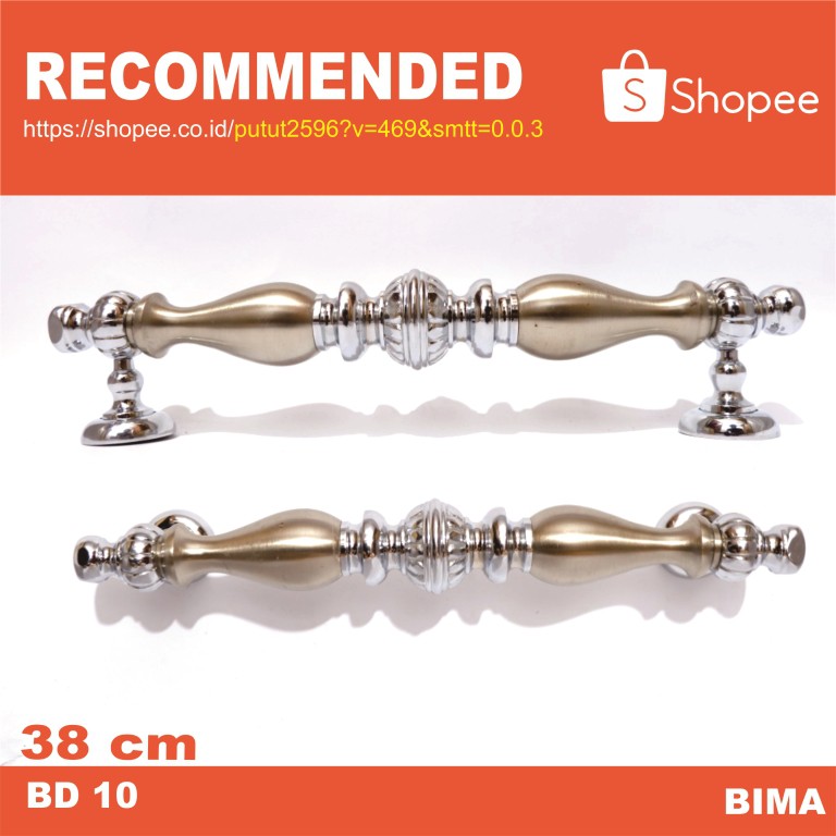 Handle Pintu Rumah / Gagang Pintu Rumah Klasik Kuno BIMA