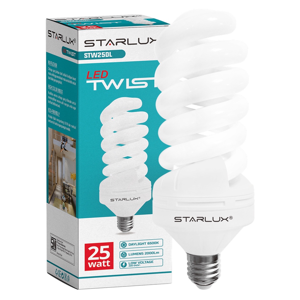 Lampu Led Spiral 25W ber SNI STARLUX