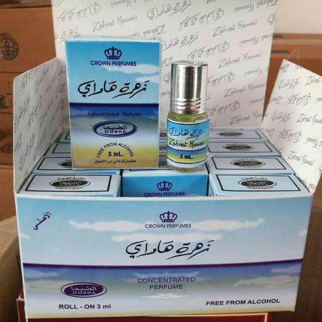 ZAHRAT HAWAI Varian Parfum DOBHA 3ml Roll On Non Alkohol