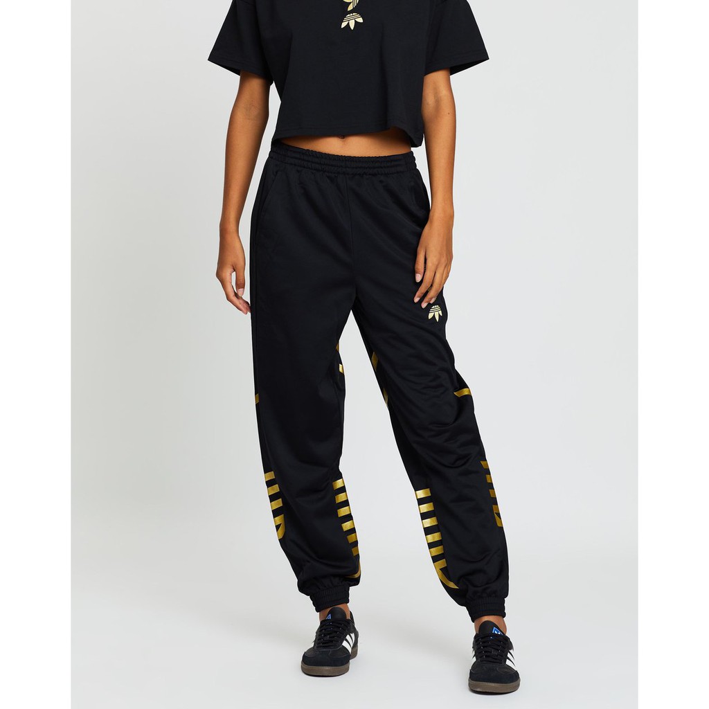 large logo track pants