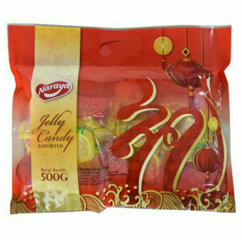 

naraya jelly candy assorted 500gr