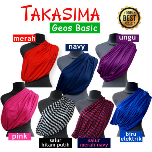 GEOS  ORIGINAL TAKASIMA  GEOS BABY GEOS basic gendongan samping