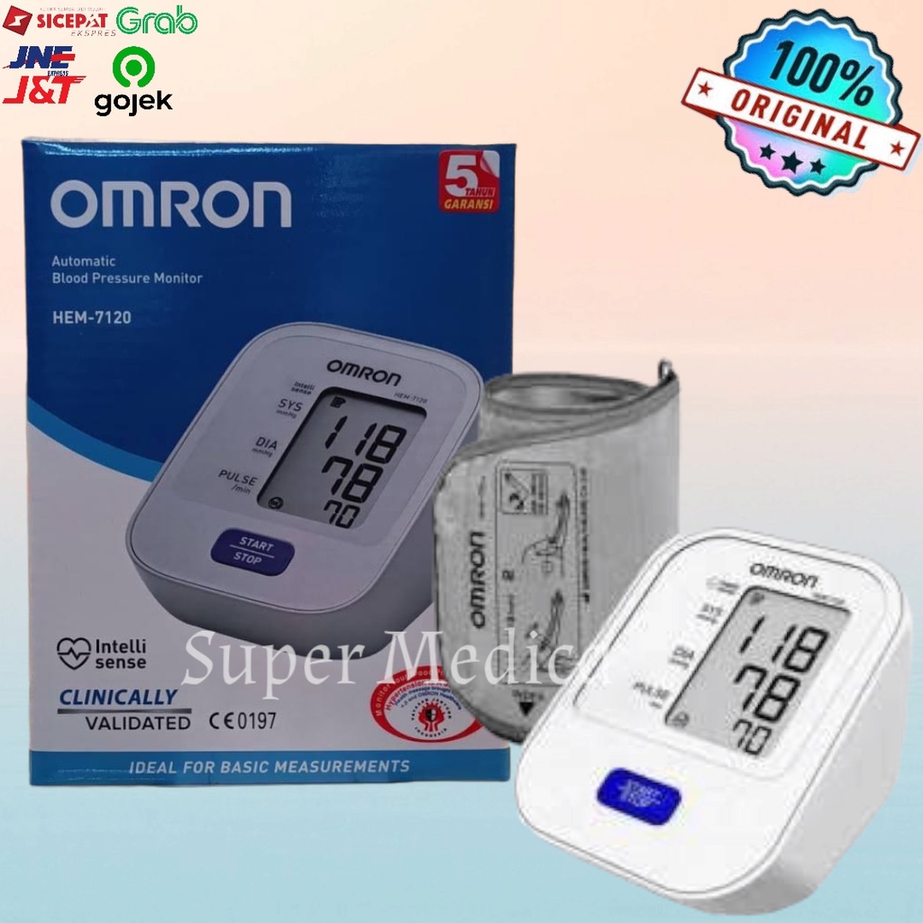 Tensimeter digital omron hem 7120 - omron 7120, plus adaptor