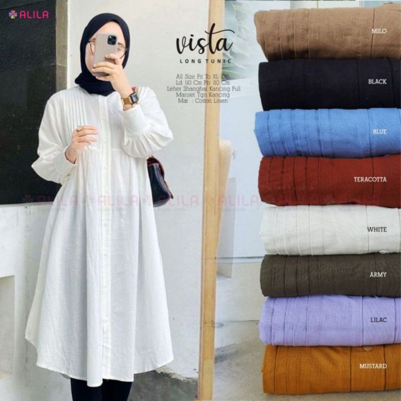 VISTA LONG TUNIK BY ALILA