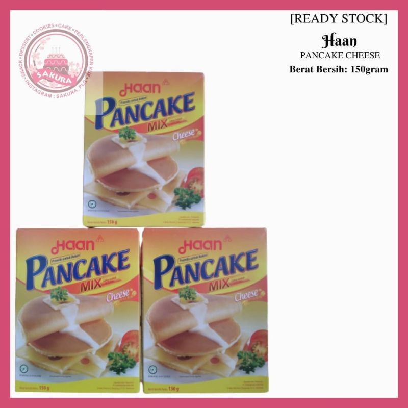 

[READY STOCK] HAAN PANCAKE CHEESE 150gram