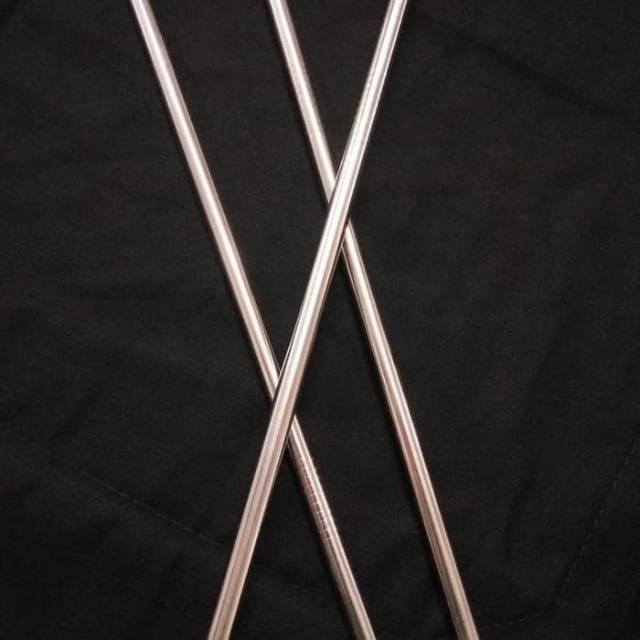 Sedotan stainless Steel stainless straw lurus dan bengkok