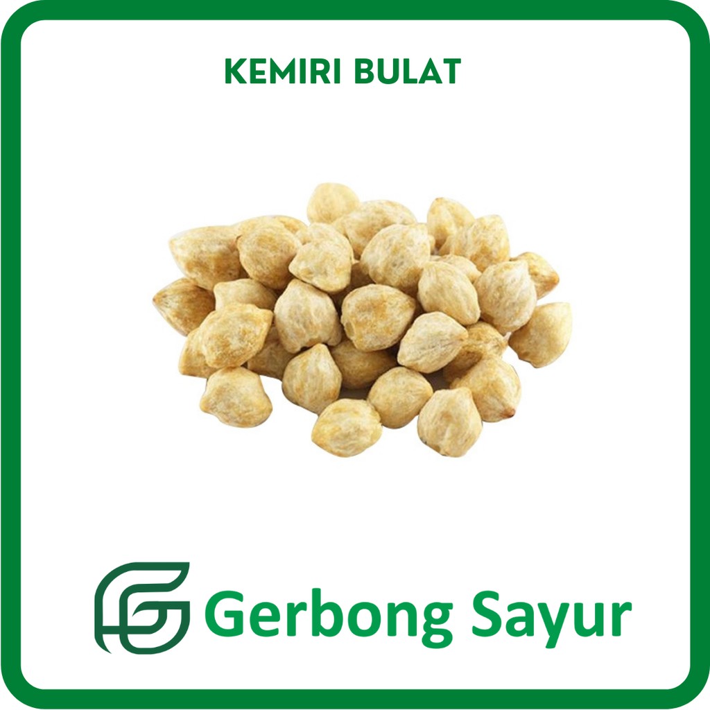 

Bumbu Kemiri Bulat Segar - 250g