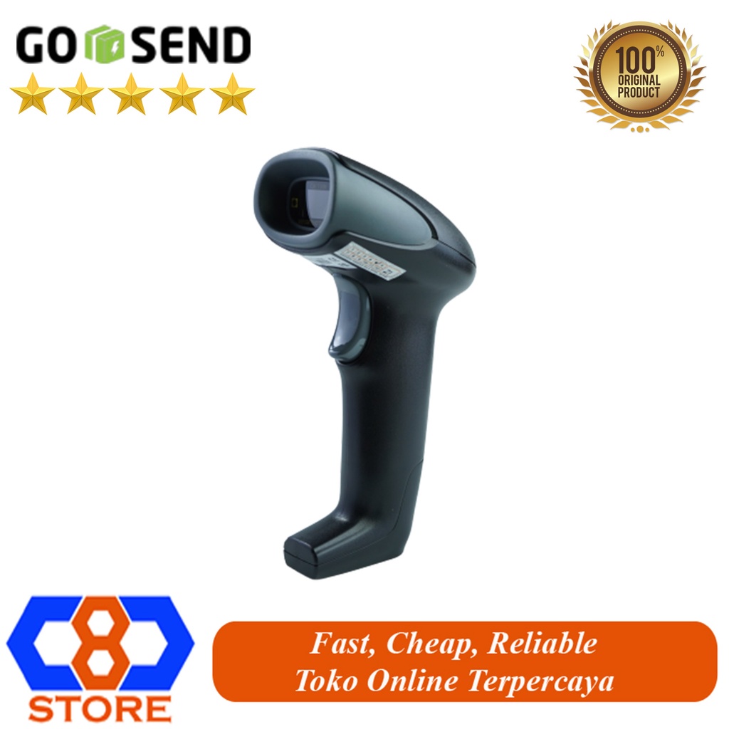 BARCODE SCANNER IWARE ULT 1808 ULT-1808 1D USB AUTOSCAN