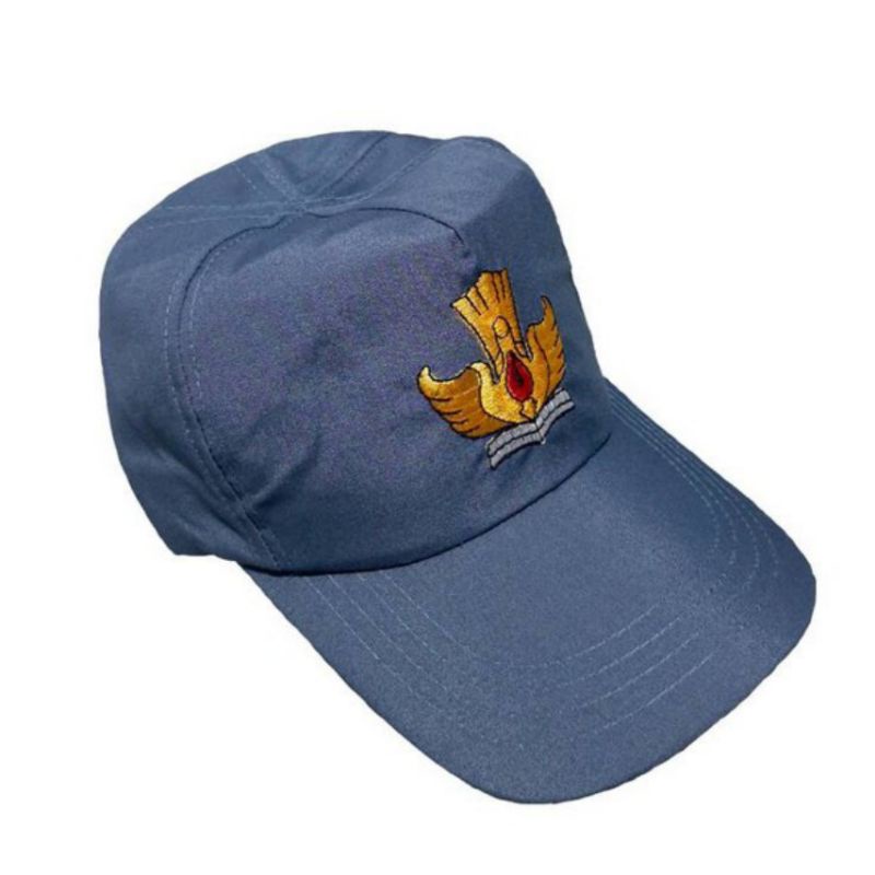 TOPI SMA ABU ABU POLOS