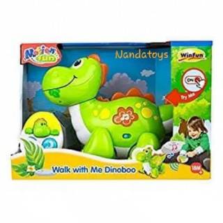  Mainan  Edukasi Winfun Walk With Me Dinoboo FREE PACKING 