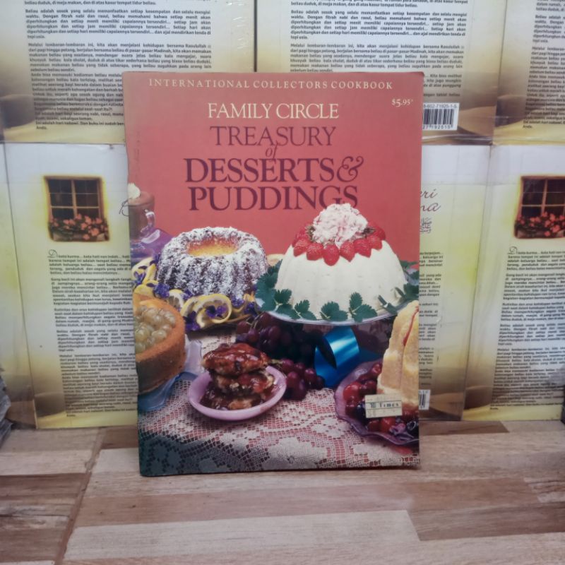 

BUKU ORIGINAL - FAMILY CIRCLE TREASURY OF DESSERTS & PUDDINGS