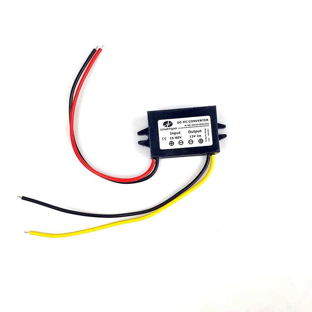 SAWENGAO Step Down Converter DC Voltage Regulator 15-80 V to 12 V 2 A