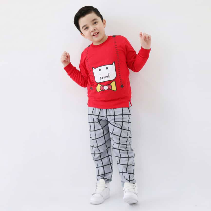 Setelan anak Crewneck Set Joger Beanof