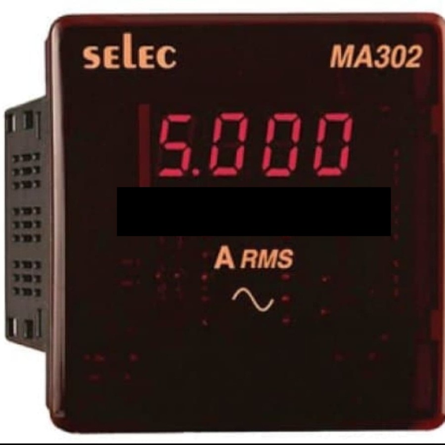 Digital Ampere Meter LED 1 Phase 2 Wire