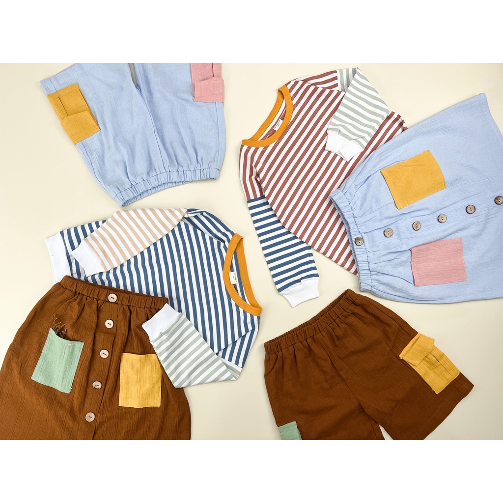 Milie Set - setelan anak, setelan anak prempuan, setelan anak lucu, setelan anak couple, setelan ana