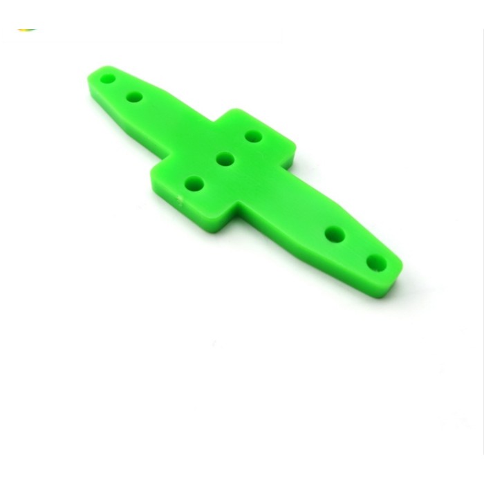 Green Cross leap bar diy model making material assembled products Fun