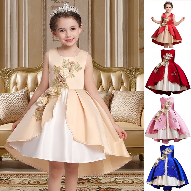 CHRISTMAS PRINCESS DRESS PESTA ANAK PEREMPUAN /BIRTHDAY BAJU PESTA ANAK TUTU DRESS