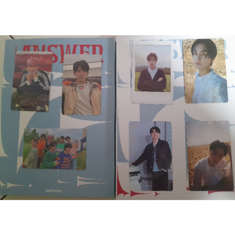 [OFFICIAL] PC ENHYPEN HEESEUNG JUNGWON JAY JAKE SUNGHOON SUNOO NIKI BORDER CARNIVAL DIMENSION DILEMM