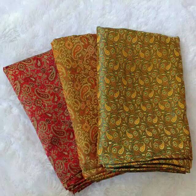 Rok lilit songket / Rok lilit etnik songket instan