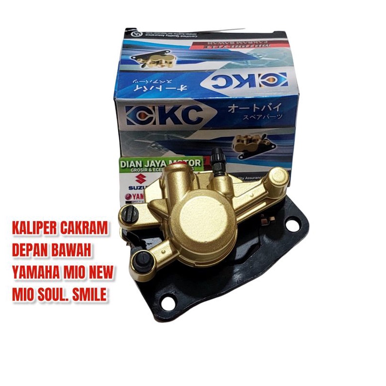 KALIPER CAKRAM KEPALA BABI BAWAH YAMAHA MIO NEW MIO SOUL SMILE 2008-2012 KC  DIAN JAYA MOTOR
