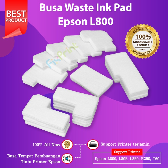 Busa Ink Pad Epson R290 T60 Absorber Pembuangan Printer L800 L805